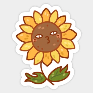 Haley The Sunflower Sticker